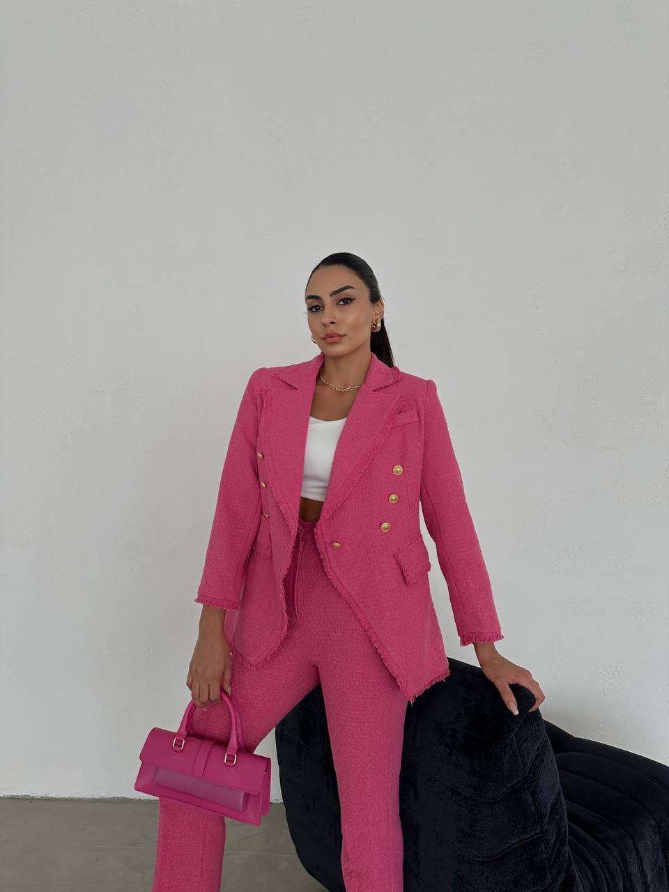 Plaid Suit set